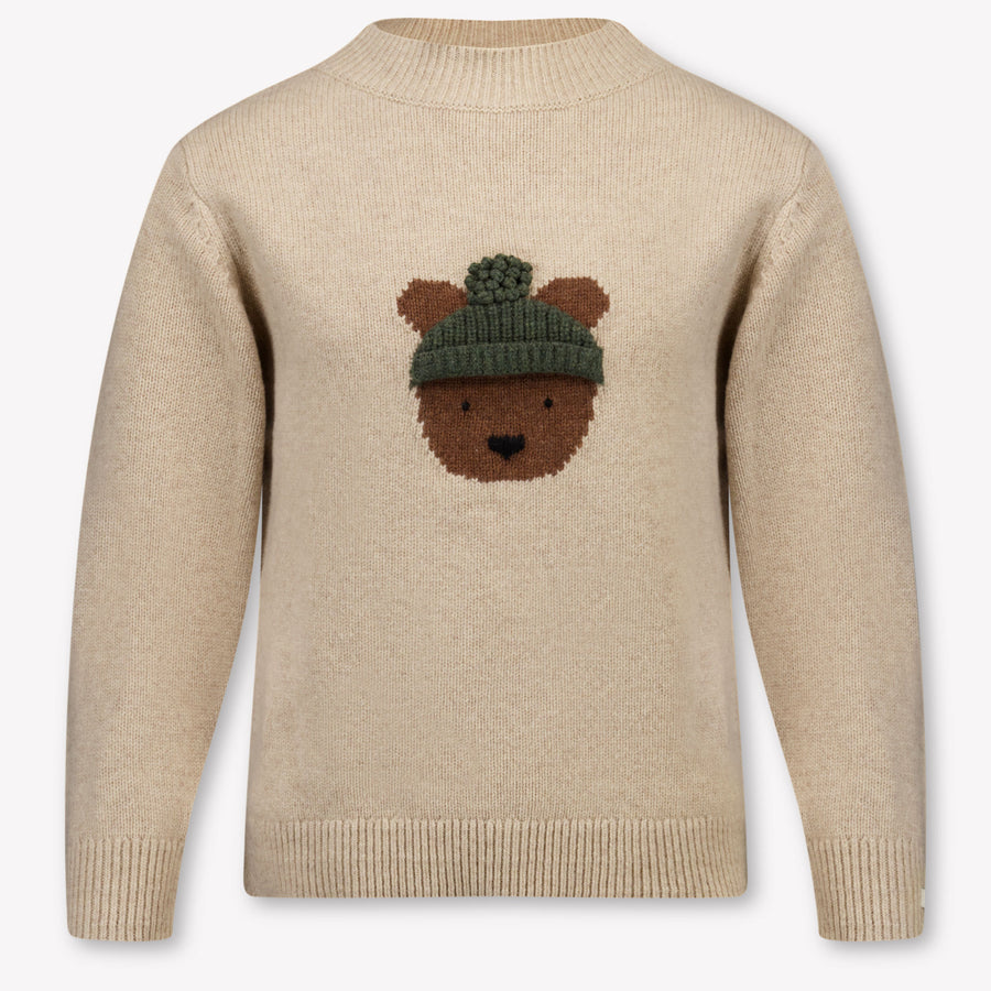 Donsje Amsterdam Denn Boys Sweater in Beige