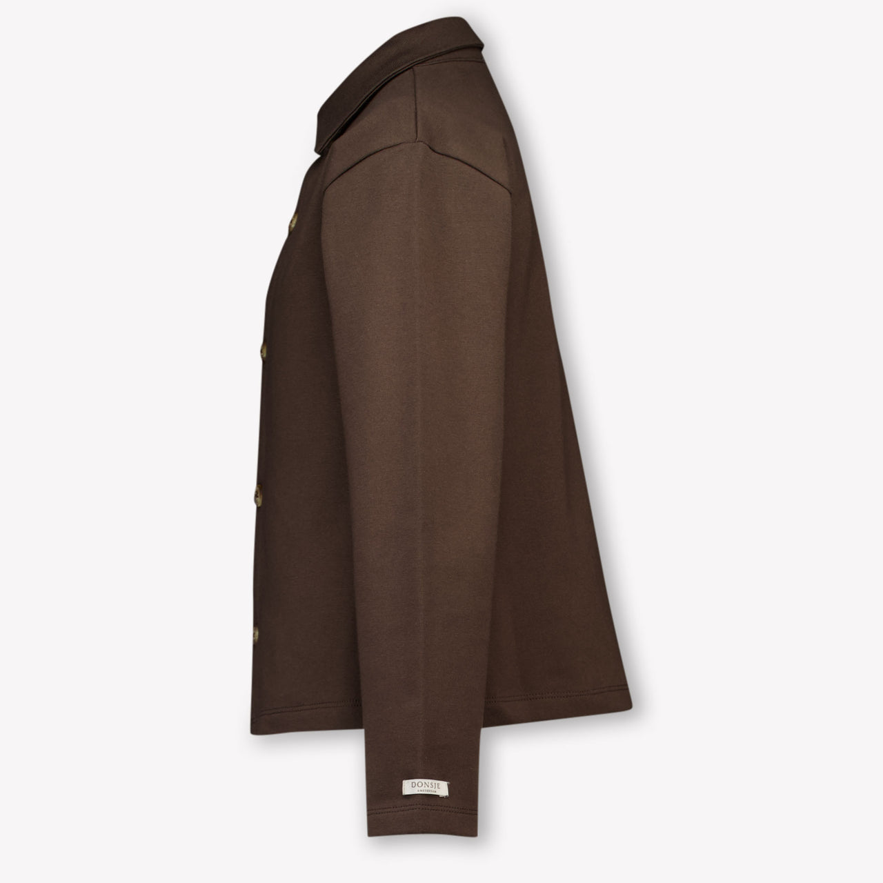 Donsje Amsterdam Kids Boys Blouse In Brown