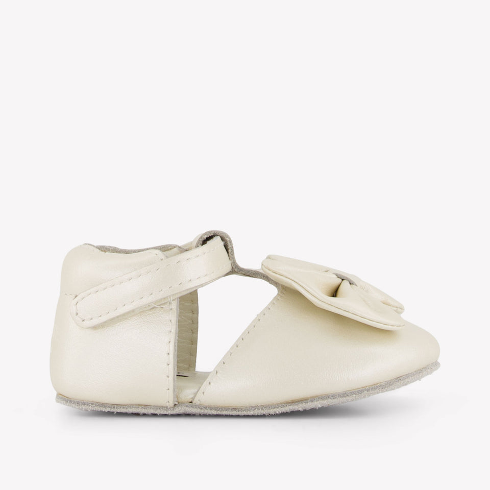 Donsje Amsterdam Baby Girls Shoes In OffWhite