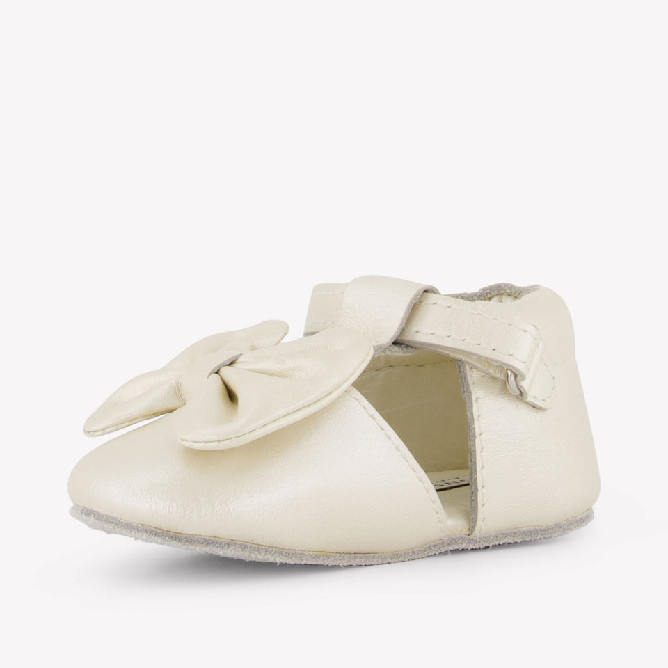Donsje Amsterdam Baby Girls Shoes In OffWhite