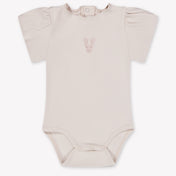Donsje Amsterdam Nowi Baby Girls Romper In Light Pink