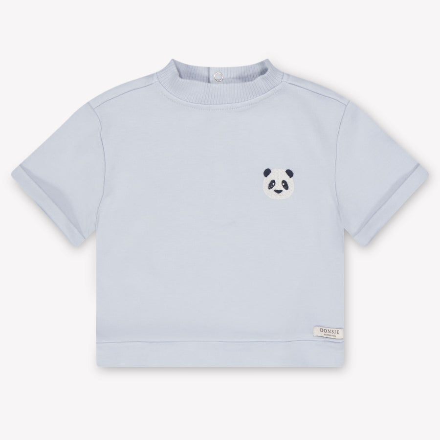 Donsje Amsterdam Jarne Baby Jongens T-Shirt In Licht Blauw