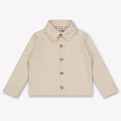Donsje Amsterdam Touten Baby Boys Blouse In Light Beige