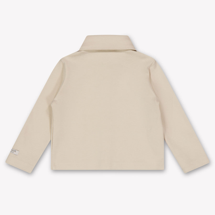 Donsje Amsterdam Touten Baby Jongens Blouse In Licht Beige
