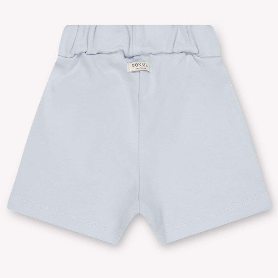 Donsje Amsterdam Ithri Baby Jongens Shorts In Licht Blauw