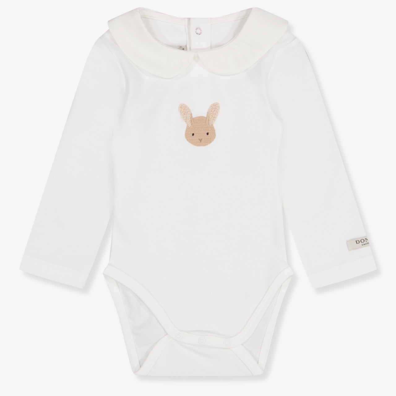 Donsje Amsterdam Davo Baby Meisjes Rompertje In Off White