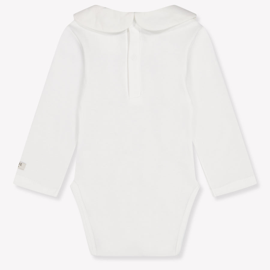 Donsje Amsterdam Davo Baby Meisjes Rompertje In Off White