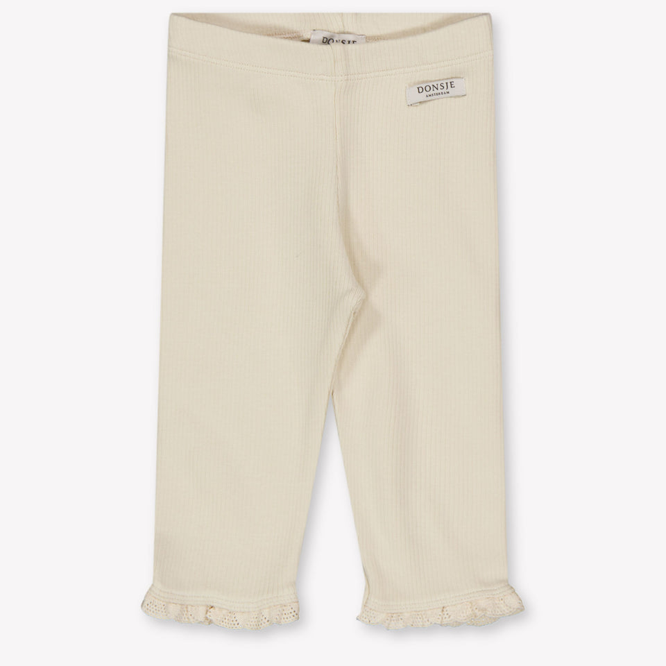 Donsje Amsterdam Affy Baby Meisjes Legging In Licht Beige