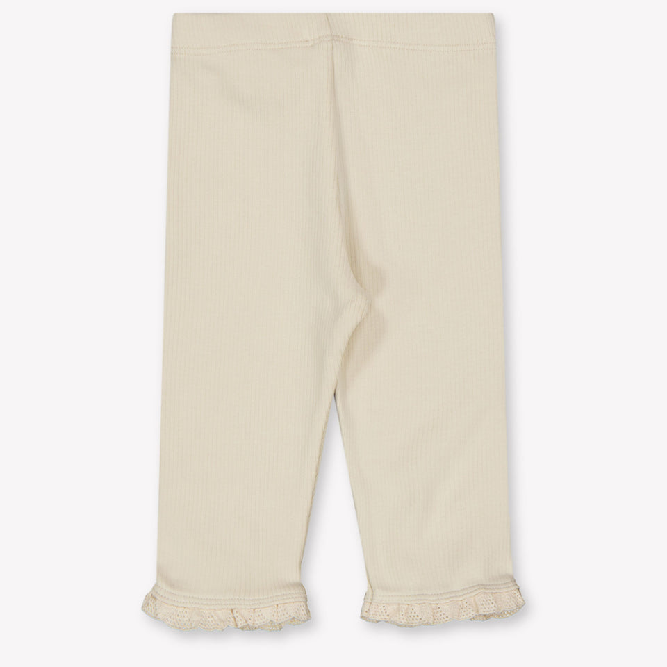 Donsje Amsterdam Affy Baby Meisjes Legging In Licht Beige