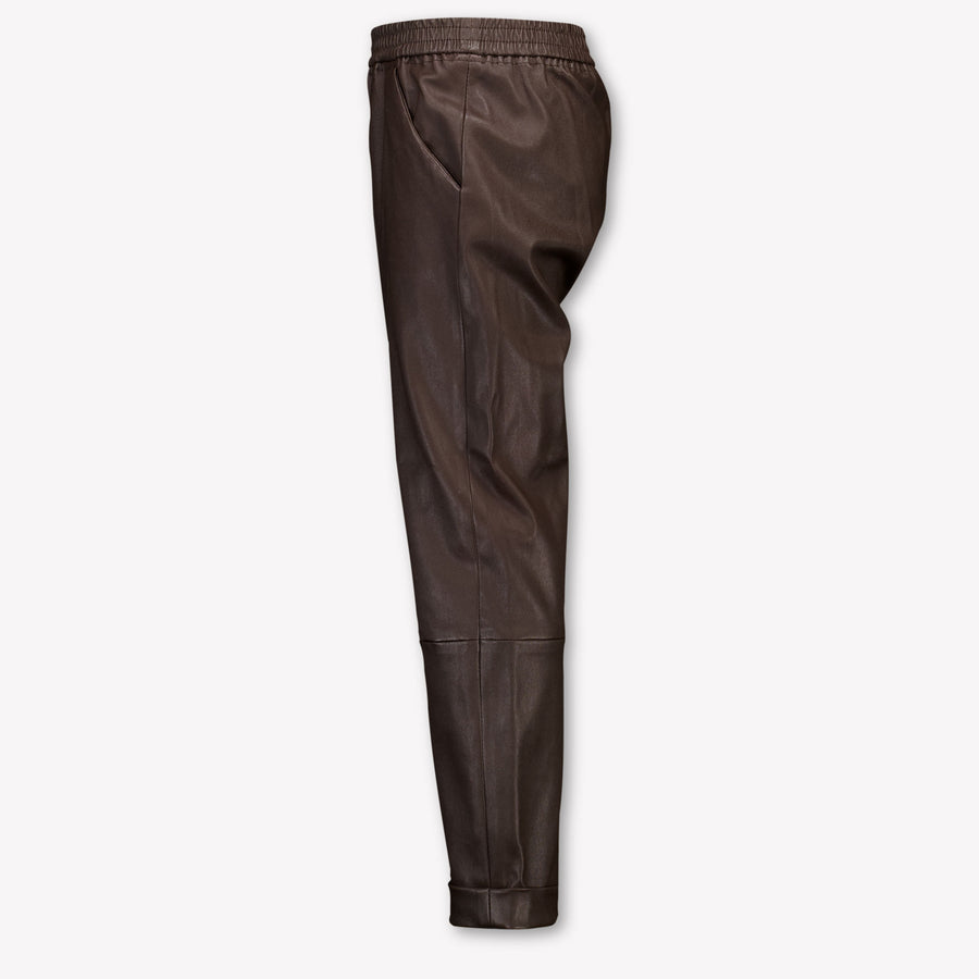 Donsje Amsterdam Kinder Meisjes Broek In Bruin