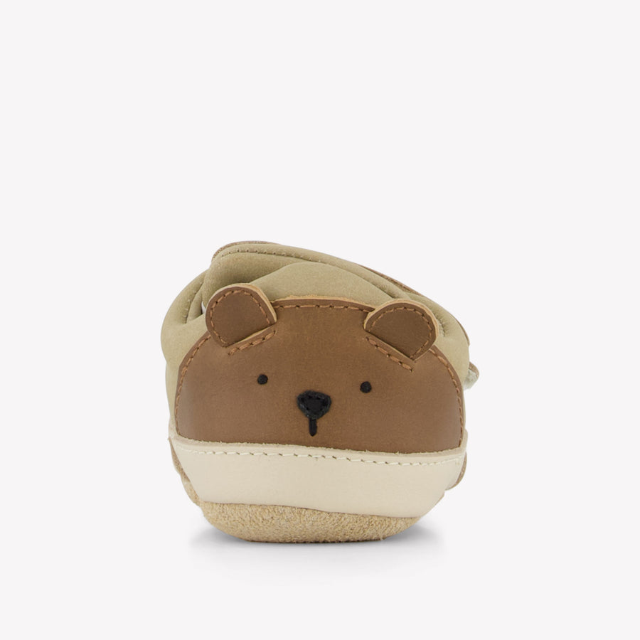 Donsje Amsterdam Baby Jongens Sneakers In Taupe