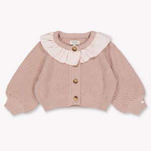 Donsje Amsterdam Veertje Baby Meisjes Vest In Lila