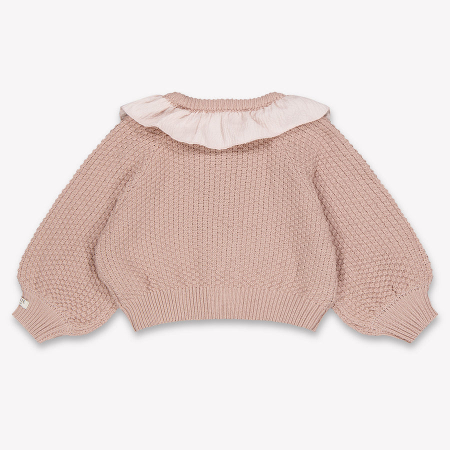 Donsje Amsterdam Veertje Baby Meisjes Vest In Lila