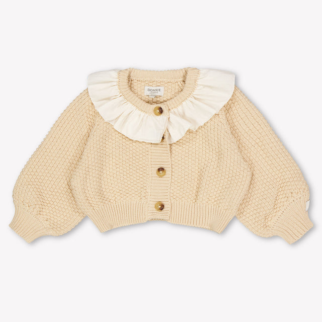 Donsje Amsterdam Veertje Baby Meisjes Vest In Zalm