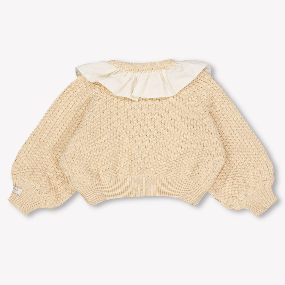 Donsje Amsterdam Veertje Baby Meisjes Vest In Zalm