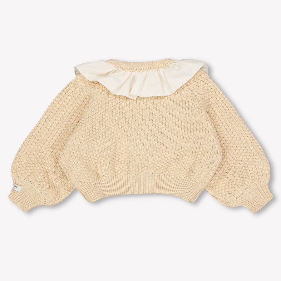 Donsje Amsterdam Veertje Baby Meisjes Vest In Zalm