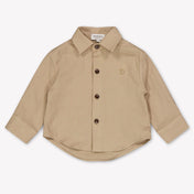 Donsje Amsterdam Chee Baby Boys Blouse In Beige