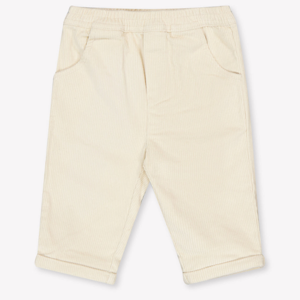 Donsje Amsterdam Olb Baby Boys Pants In Beige