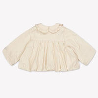 Donsje Amsterdam Sandera Baby Meisjes Zomerjas In Licht Beige