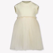 Donsje Amsterdam Xewa Kids Girls Dress In OffWhite