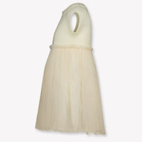 Donsje Amsterdam Xewa Kids Girls Dress In OffWhite