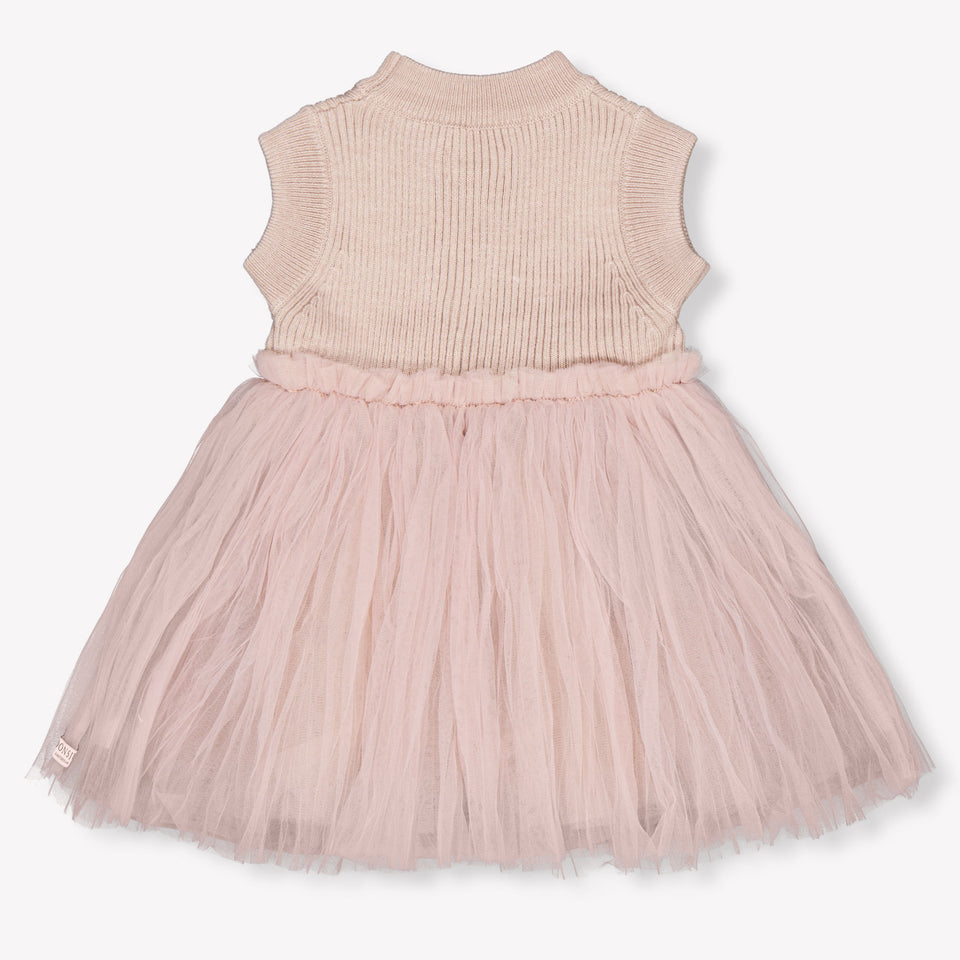 Donsje Amsterdam Xewa Baby Girls Dress In Lilac