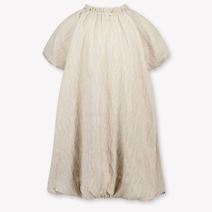 Donsje Amsterdam Dilan Kids Girls Dress In Taupe