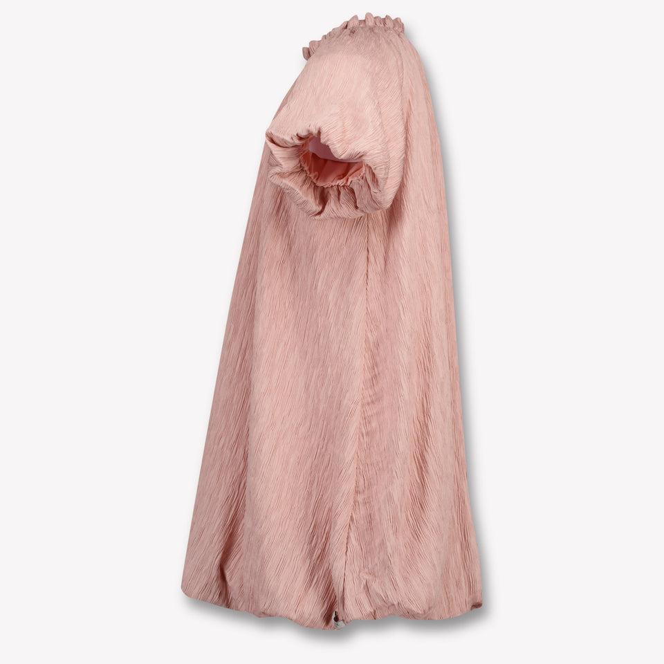 Donsje Amsterdam Dilan Kinder Meisjes Jurk In Oud Roze