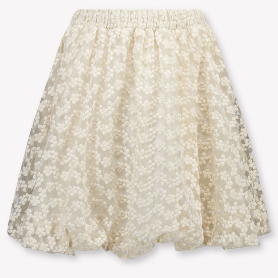 Donsje Amsterdam Ilea Kinder Meisjes Rokje In Off White