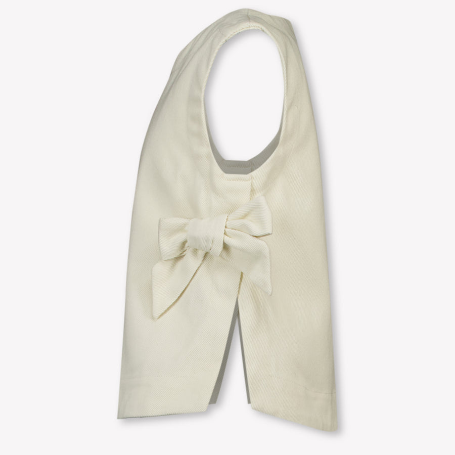 Donsje Amsterdam Veeri Kids Girls T-Shirt In Light Beige
