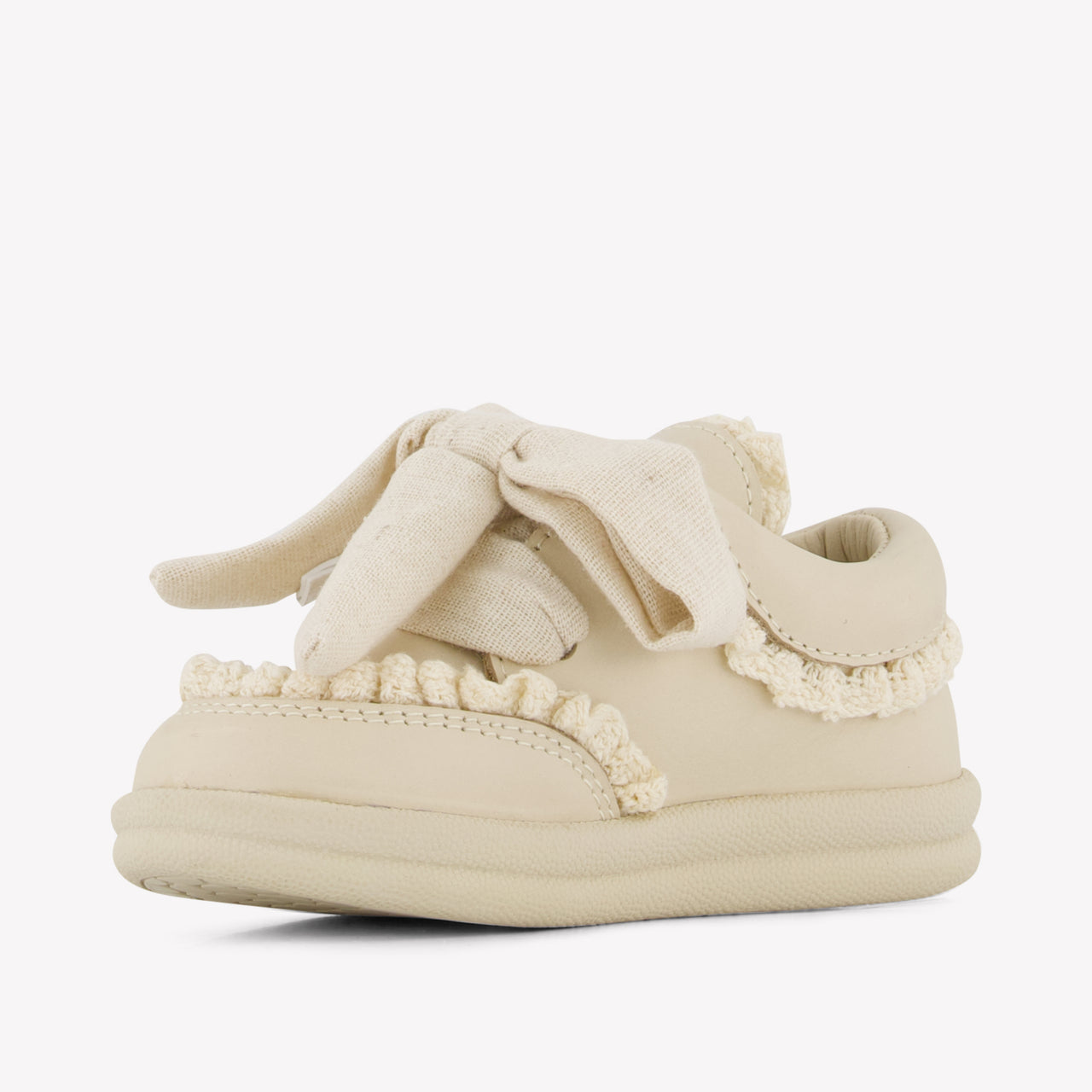 Donsje Amsterdam Wisel Baby Meisjes Sneakers in Creme