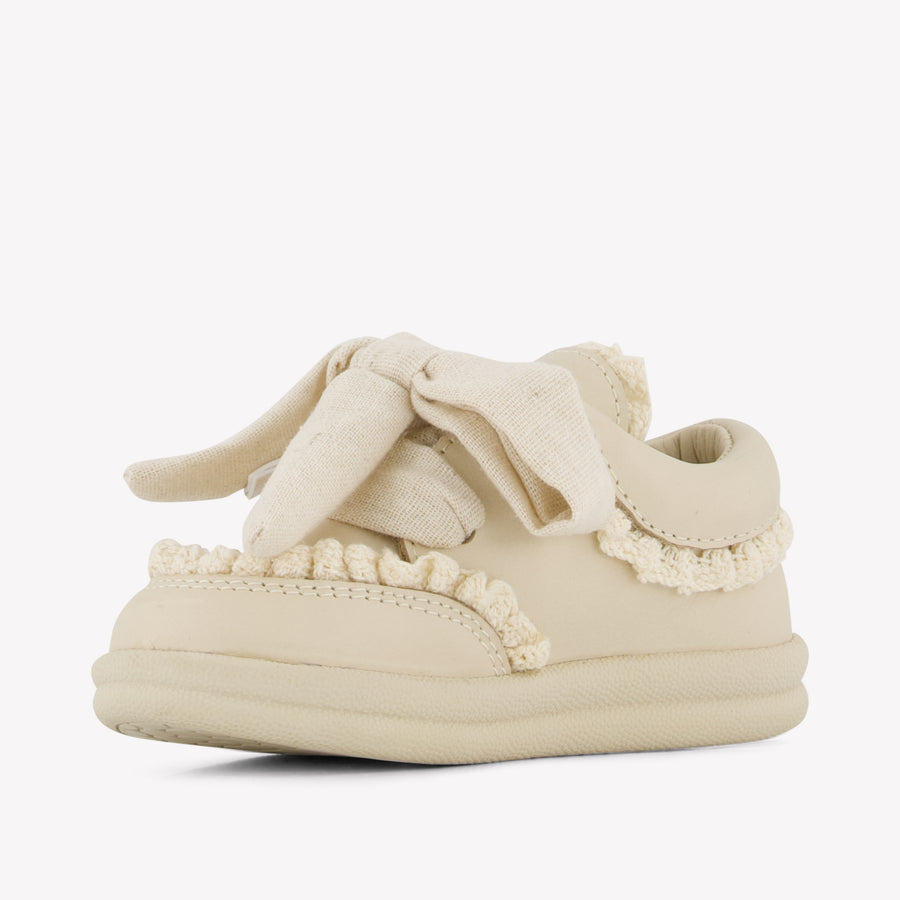 Donsje Amsterdam Wisel Baby Meisjes Sneakers in Creme