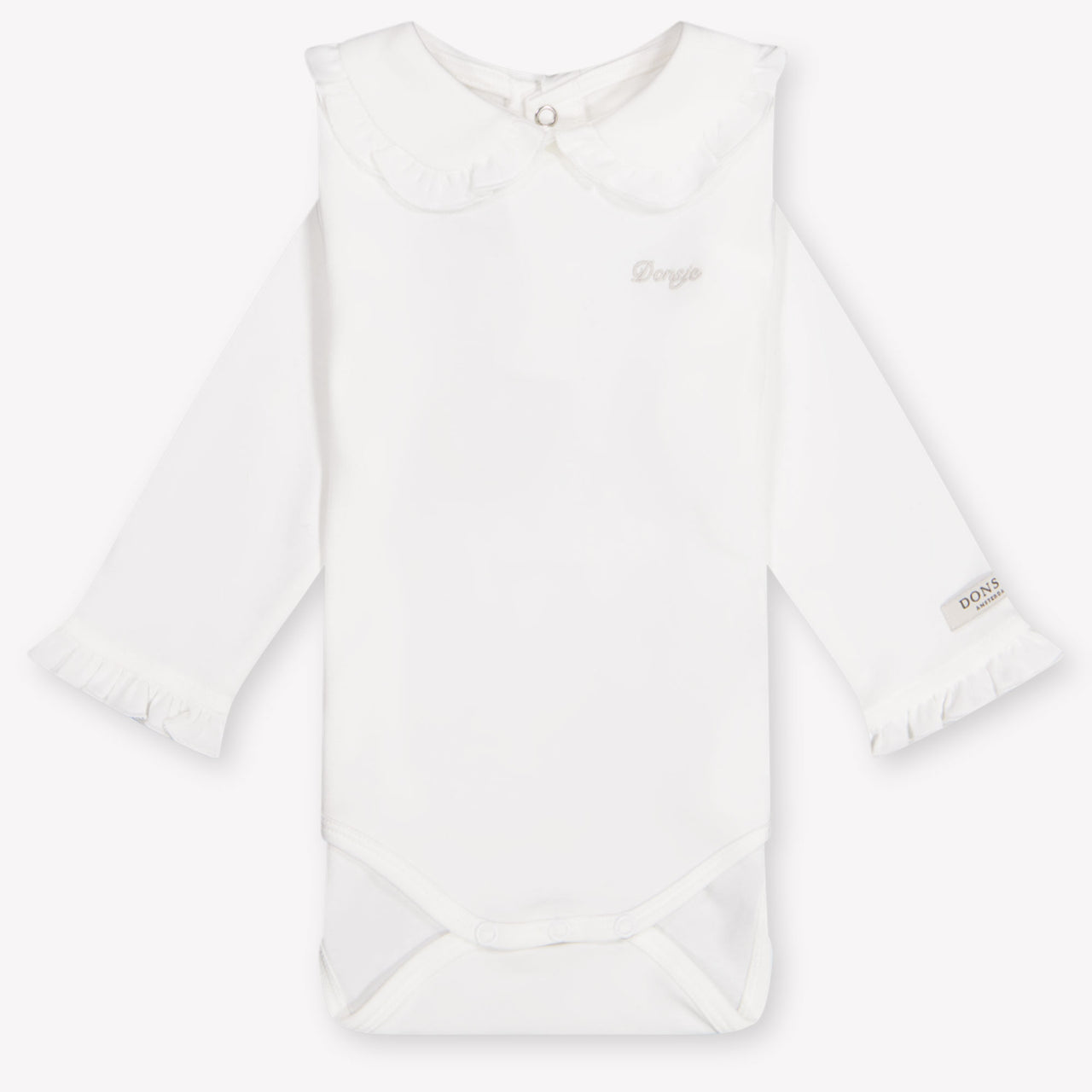 Donsje Amsterdam Dovie Baby Meisjes Rompertje In Off White