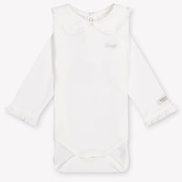Donsje Amsterdam Dovie Baby Meisjes Rompertje In Off White