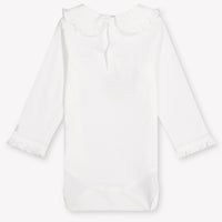 Donsje Amsterdam Dovie Baby Meisjes Rompertje In Off White