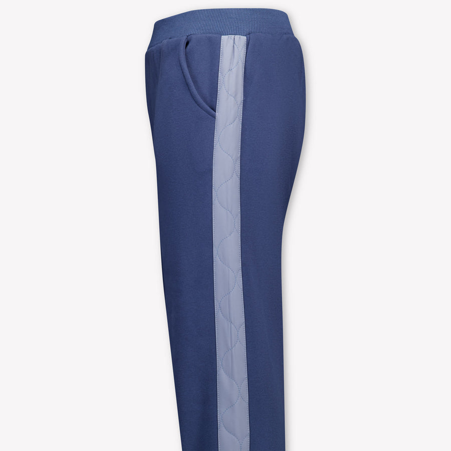 Donsje Amsterdam Noorien Kinder Unisex Broek In Donker Blauw