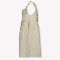 Donsje Amsterdam Harpar Kids Girls Dress In Sand