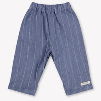 Donsje Amsterdam Mink Baby Boys Pants In Blue
