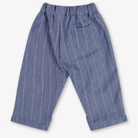 Donsje Amsterdam Mink Baby Boys Pants In Blue