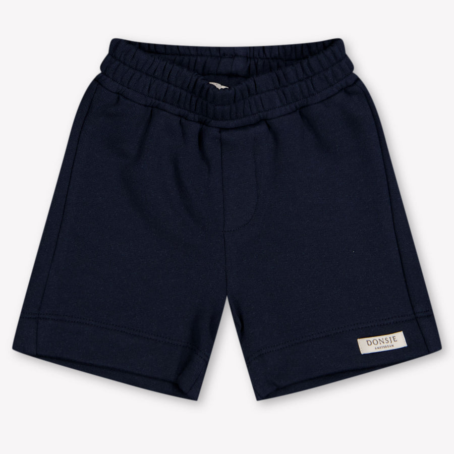 Donsje Amsterdam Rafie Baby Jongens Shorts In Navy