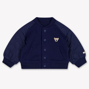 Donsje Amsterdam Noal Baby Jongens Vest In Navy