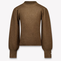 Donsje Amsterdam Girls Sweater in Brown