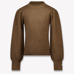 Donsje Amsterdam Girls Sweater in Brown