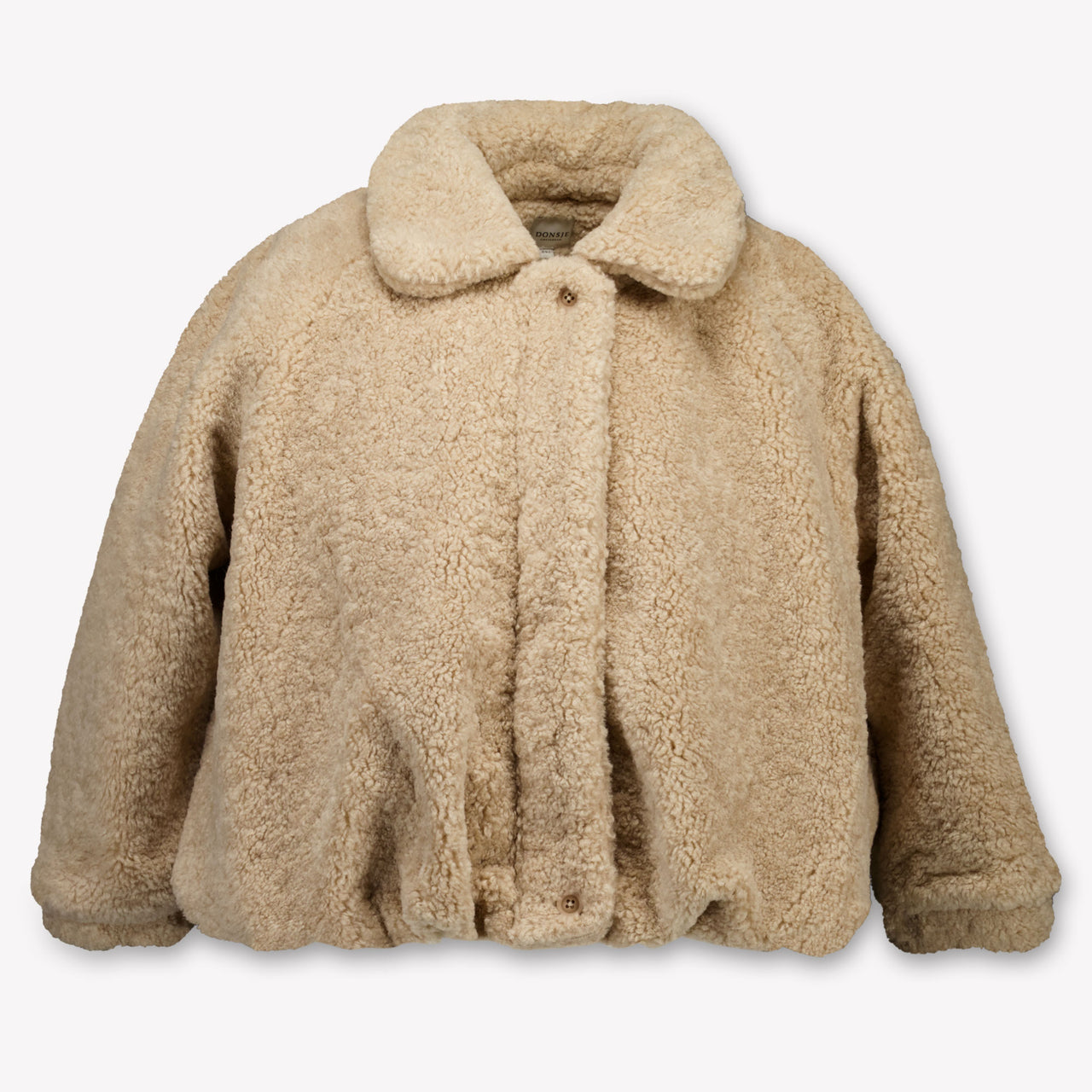Donsje Amsterdam Kids Girls Jackets In Light Beige