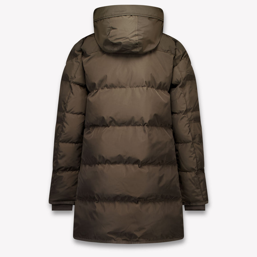 Airforce Kids Girls Winter coat In Brown