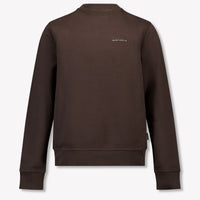 Airforce Kids Boys Sweater In Dark Brown