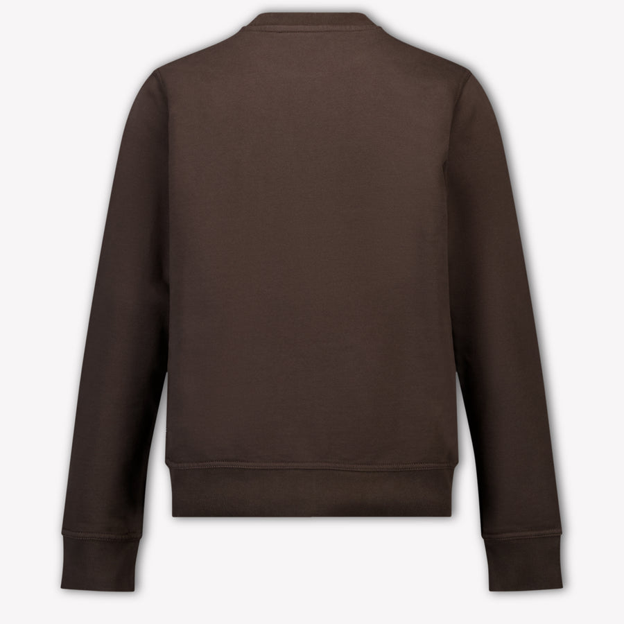 Airforce Kids Boys Sweater In Dark Brown