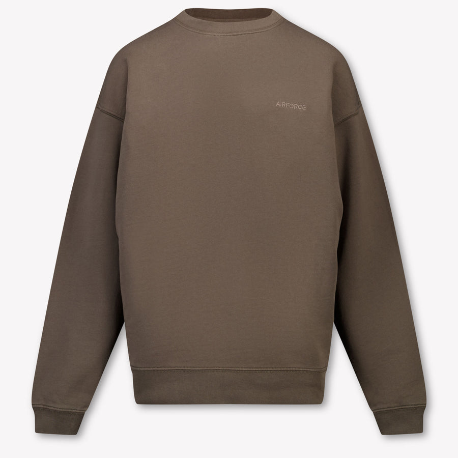 Airforce Kids Boys Sweater In Light Brown