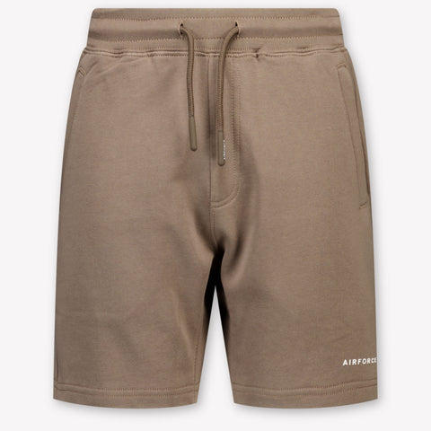Airforce Kinder Jongens Shorts In Licht Bruin
