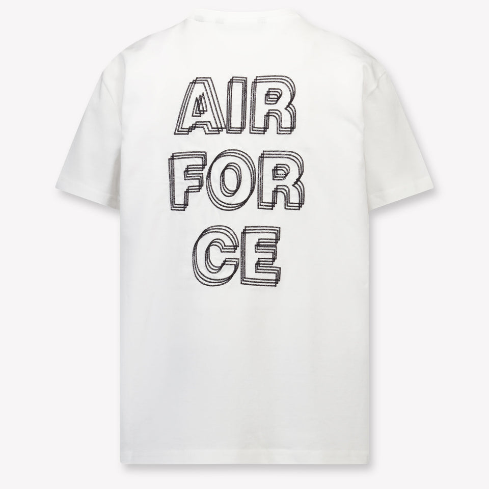 Airforce Kids Boys T-Shirt In White